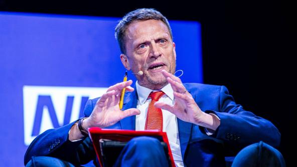 Matthew Taylor speaking at ConfedExpo 2025