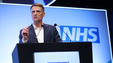 Matthew Taylor speaking at ConfedExpo 2024.