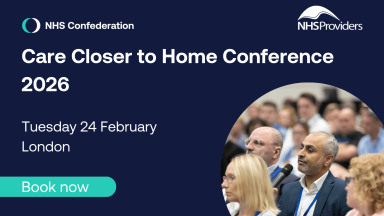 Care Closer to Home Conference  2026 in London on Tuesday 24 February - book now