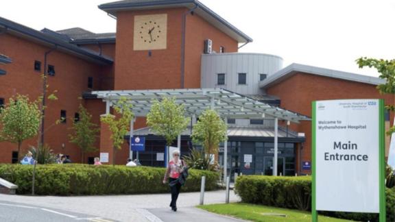 Image of Wythenshawe Hospital Main Entrance