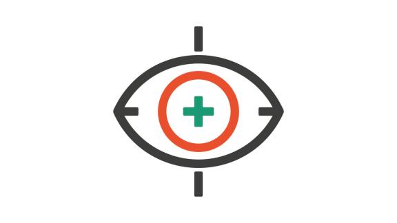 Visual denoting focus on issue.
