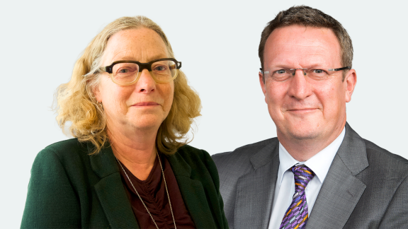 Anita Charlesworth and Lee Outhwaite headshots