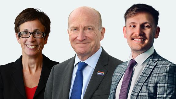 Penny Pereira, Nick Hulme and Antony Tucker