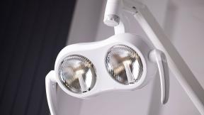 A dentist's lamp.