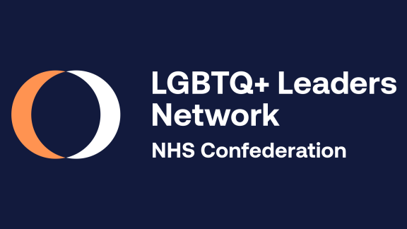 NHS Confederation LGBTQ+ Leaders Network logo