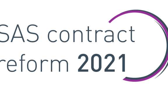 SAS contract reform logo