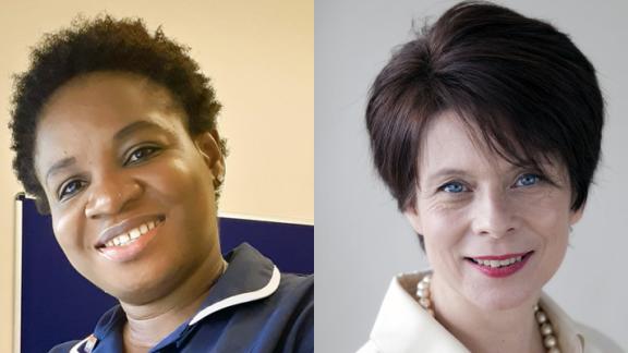 Sharon Probets and Dinah Ofosu-Asante