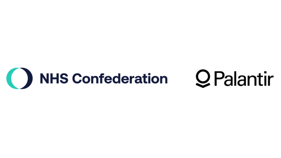 NHS Confederation and Palantir logos