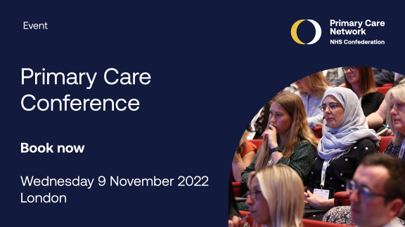 Primary Care Conference Book Now for Wednesday 9 November 2022 in London.