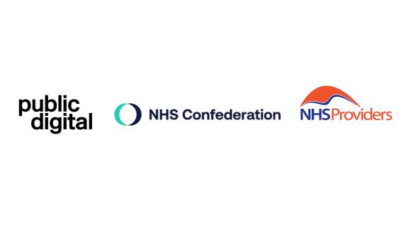 NHS Confederation, NHS Providers & Public Digital logos