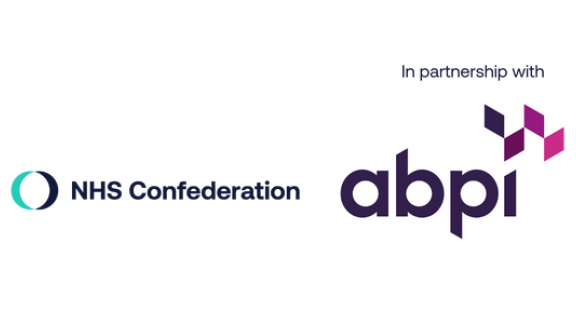 Logos: NHS Confederation in partnership with ABPI
