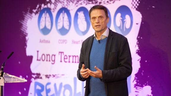 Matthew Taylor speaking at the long term conditions revolution meeting