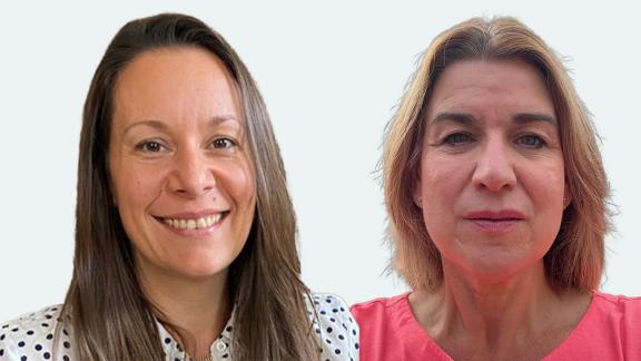 Louise Wheeler and Sarah Cooper