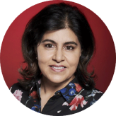 Headshot of Baroness Sayeeda Warsi