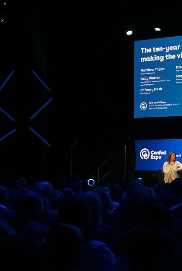 A main stage session from day one at ConfedExpo