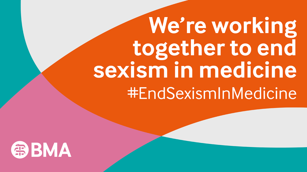 Health organisations back BMA pledge to end sexism in medicine