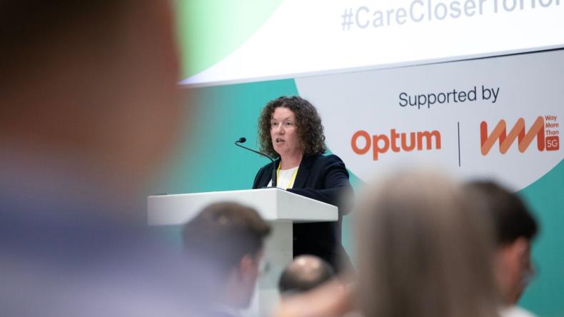 Siobhan Melia speaking at our conference