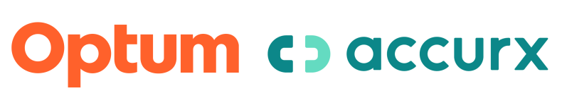 Optum and Accurx logos