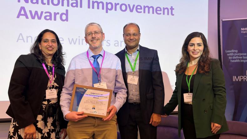 National Improvement award winner